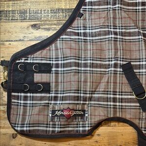 Kensington Pony Fly Sheet, size 66 pattern deluxe black